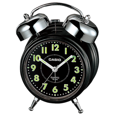CASIO Budilica TQ-362-1ADF, crna