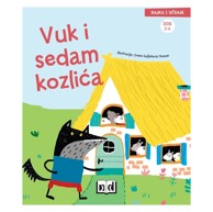 NAŠA DJECA Bajka i učenje -Vuk i sedam kozlića 07396-4