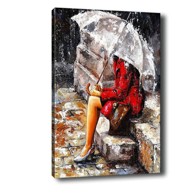 TABLO CENTER Slika Waiting in the Rain, 40 x 60 cm