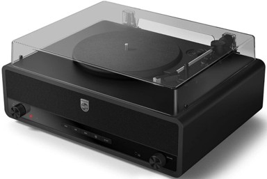 PHILIPS The Stevie TAV3000B/10, bežični gramofon, Bluetooth, crni