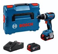 BOSCH Akumulatorska udarna bušilica/odvijač GSB 18V-65, plavo/crna
