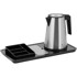 ROYAL CATERING Hotelski set dobrodošlice s električnim kuhalom 1,2 L 1800 W, srebrni