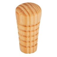 SIRO Ručka za namještaj okrugla lakirana bor