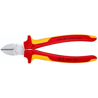KNIPEX Električarska kliješta za žicu, 180 mm, 1000V
