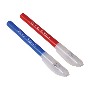 REX LONDON Set s dvije špijunske olovke sa nevidljivom tintom i UV tajnog agenta