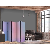 Paravan - Rainbow Gradient - Nježni višebojni gradijent koji podsjeća na maglu 225 x 172, akustični