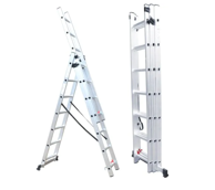 FIELDMANN Ljestve aluminijske FZZ 4307, 3 dijela