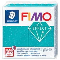 STAEDTLER Masa za modeliranje 8010-392, FIMO Effect Galaxy, 57 g, tirkizna