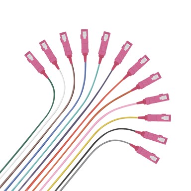 HELOS Optički pigtail OM4 easy strip 12× SC, 2,0 m