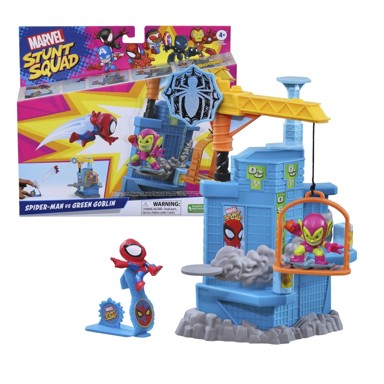 HASBRO Marvel Stunt Squad Set igračaka za lansiranje zeleni goblin