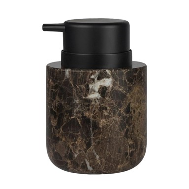 METTE DITMER DENMARK Smeđi mramorni dozator sapuna 200 ml Marble 