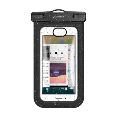 UGREEN Vodootporna maskica ​​za telefone, do 16,51 cm (6,5“), crna