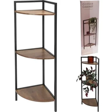 HOME STYLING COLLECTION Kutna polica s 3 razine 23,5 x 23,5 x 76 cm