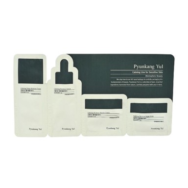 PYUNKANG YUL Set uzoraka za njegu osjetljive kože Calming Line Sample Pouch, 4 x 1,5 ml