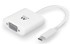 EWENT Adapter USB-C na VGA EC1050, bijeli, 1080p 60Hz