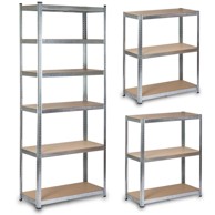 NORTHIX Metalna polica za skladištenje Humberg Hr-814 222 x 90 x 40 cm
