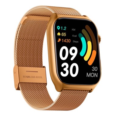 NEOGO Pametni sat Gear 7 Pro, zlatni