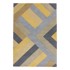 ASIATIC CARPETS Sivo-žuti tepih Big Zig, 160 x 230 cm