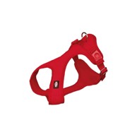 TRIXIE Oprsnica za pse Soft S-M 35-60 cm/20 mm crvena