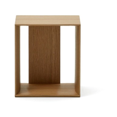 KAVE HOME Modularni sustav polica u dekoru hrasta u prirodnoj boji 34x38 cm Litto