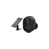 WOOX WiFi pametna vanjska kamera + solarni panel za punjenje, Full HD 1080P, microSD, baterija 5200mAh, IP65 vodootporna, bijela