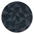 FLAIR RUGS Antracitno sivi ručno rađen vunen okrugao tepih ø 160 cm Shard Charcoal