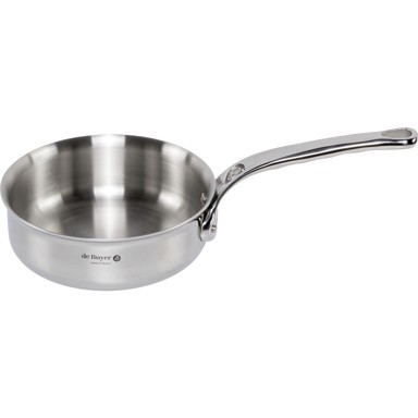 DE BUYER Tava AFFINITY PAN STAINLESS STEEL STRAIGHT 16 cm
