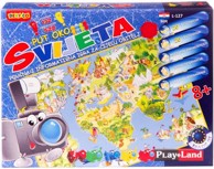 Edukativna društvena igra Play Land Put oko svijeta
