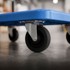 NORTHIX Kolica s platformom sklopiva nosivosti 300 kg, plava