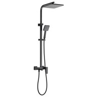 STIL Set za tuš Merkur, crni