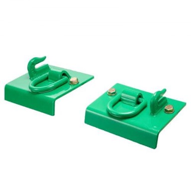 VEVOR Kuka za traktor s prstenom za vezanje, zelena