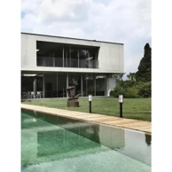 Vanjska stajaća svjetiljka Stone, E27, 12W, IP54, NL9002860, crna