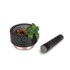 BERLINGERHAUS Mužar s tučkom BH-8608, granit, 14 × 8 cm, Black Rose kolekcija