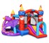 HAPPY HOP Dvorac na napuhavanje Kuća za zabavu s toboganom, višebojni