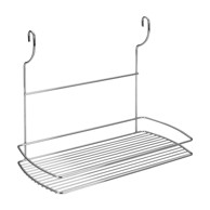 METALTEX Viseća dodatna kuhinjska polica od kromiranog čelika Lonardo 
