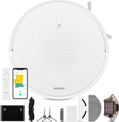 SENCOR Robotski usisavač SRV7450WH, bijeli