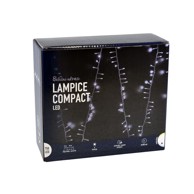 Božićne lampice 750 LED soft glow hladno bijele 16 m 8 funkcija compact