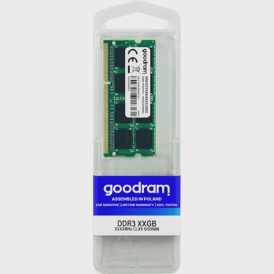 GOODRAM RAM memorija GR1600S364L11/8G, DDR3, 1600 MHz, 8 GB (1x8 GB)