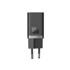 BASEUS Zidni punjač CCGP180101, 2x Type C, GaN, brzo punjenje, 40W, crni