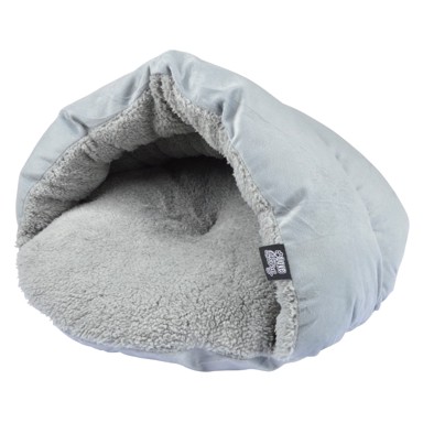 LOVE STORY Šator za pse, 22×45 cm, sivi