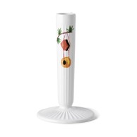 KÄHLER DESIGN Bijeli keramički božićni svijećnjak Hammershøi, visine 16 cm