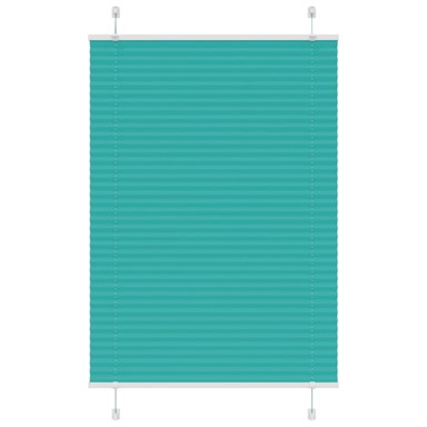 Roleta plisirana 90x150 cm, širina tkanine 89,4 cm, zelena