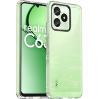 Stražnja maskica za Realme C63, fusion hybrid, prozirna