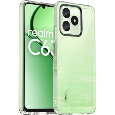 Stražnja maskica za Realme C63, fusion hybrid, prozirna
