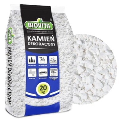 BIOVITA Dekorativni kamen 8-16 mm 20 kg, bijeli