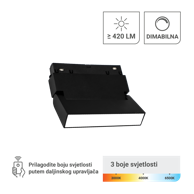 GREEN TECH LED magnetna svjetiljka Mt05-20-6W-3Cct 6 W, crna