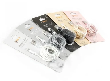 SBOX USB na iPhone kabel M/M 1,5 m, zlatni