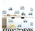 PASTELOWE Zidne naljepnice Građevinska vozila, plava