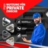 DQ-PP čelično uže u PVC oplati, 6 mm, 40 m, konstrukcija 7x7, inox