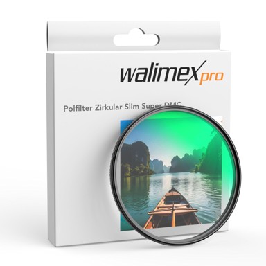 WALIMEX PRO Filter polarizacijski Slim Super DMC, 77 mm